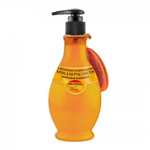 Крем д/рук і нігтів Oblepikha 275 мл з обліпихою і нагідками загоюючий