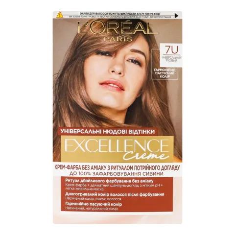 Фарба д/волосся L`Oreal Excellence Universal Nudes 7U Універсальний русявий
