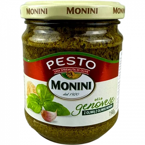 Соус Моніні190 г скл. Pesto Alla Genovese з базиліком