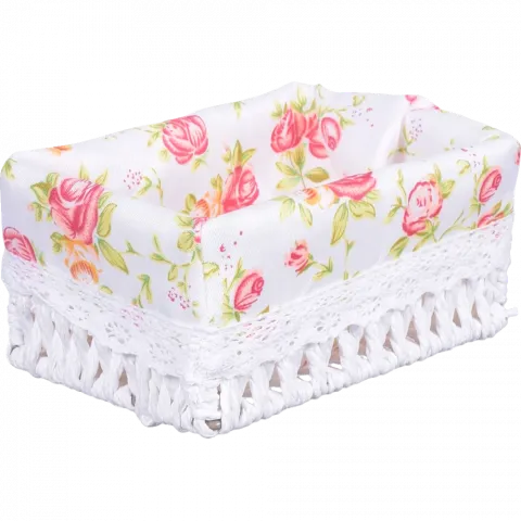 Коробка меблева з тканиною 19x13x8 см арт. SY17809-28 И543