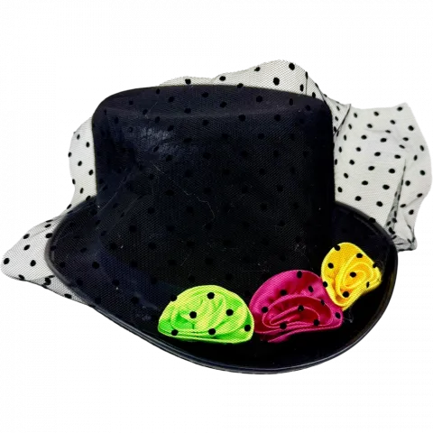 Капелюх карнавальний з вуаллю арт. 6020-09 И220