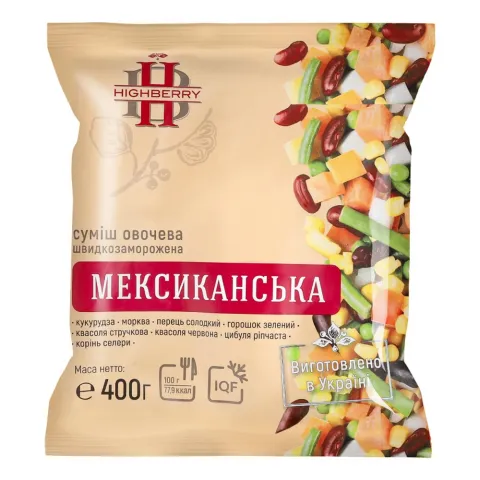 Св морож Суміш Highberry 400 г Мексиканська