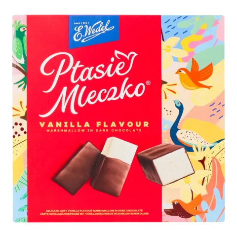 Цукерки Wedel 340 г Пташине молоко зі смаком ванілі