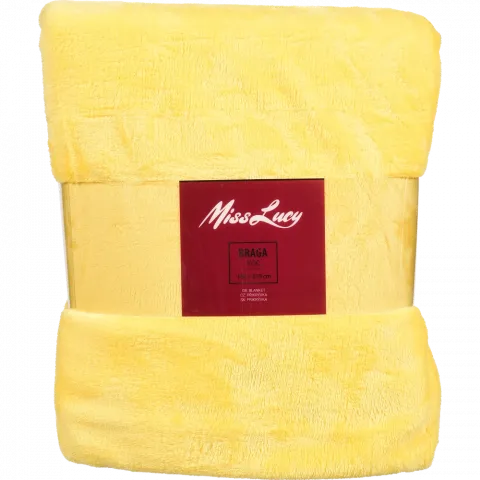 Покривало BragaMISS LUCY 160210 см, 235 г/м2 жовтий арт. 8K9612 И724