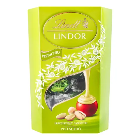 Цукерки Lindt Lindor 200 г з фісташкою