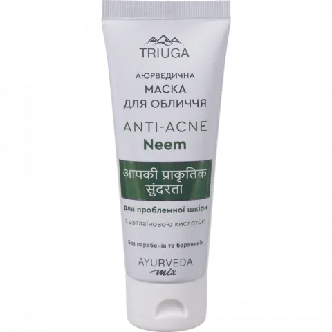 Маска д/обличчя Triuga 75 мл Anti-Acne Аюрведична Neem