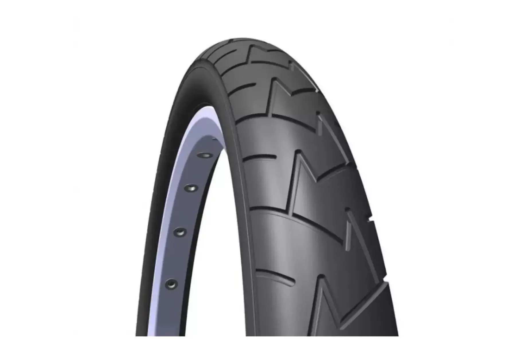 Покрышка 10x1.75x2 (47-152) Mitas COMFORT V57 Pre Classic, черная