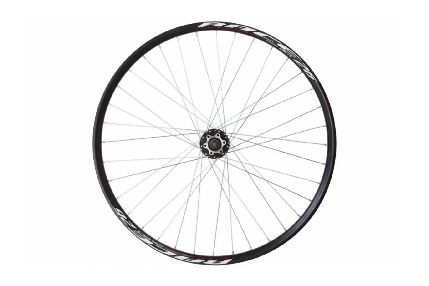 Колесо переднє 26 дюймів під дискове гальмо на промах (Втулка SHUNFENG SF-A210F, подвійний алюмінієвий обід, 36 спи