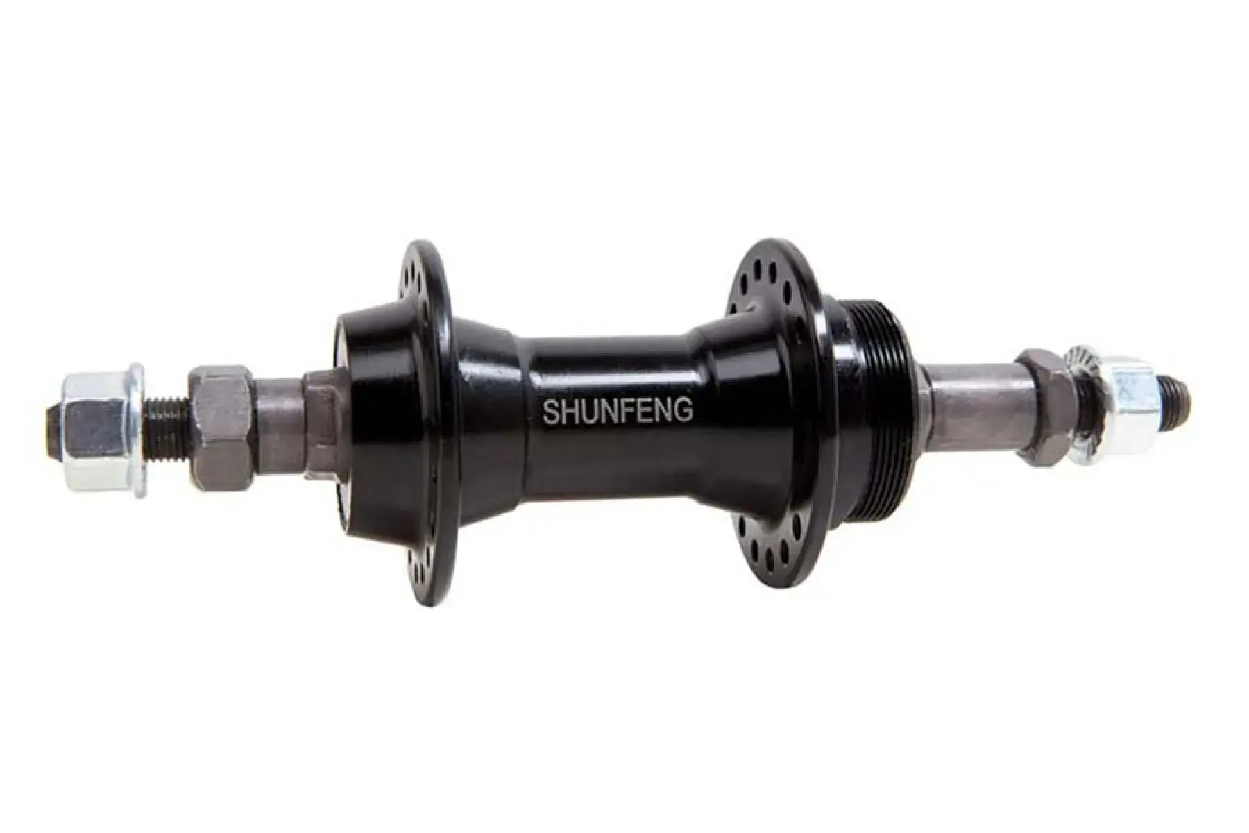 Втулка задня al 36h vbr Тріскачка Shunfeng sf-a201r черн. На гайках